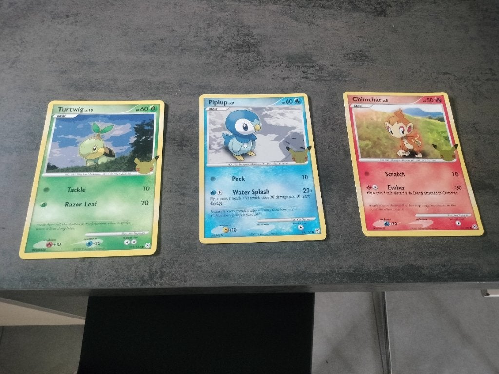 3x Nieuwe Oversized Jumbo Pokémon Kaarten - 25th Anniversary, Ophalen, Nieuw, Meerdere kaarten