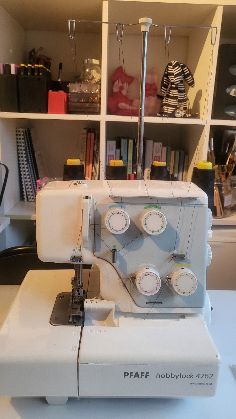 Pfaff hobbylock 4752, Ophalen, Pfaff