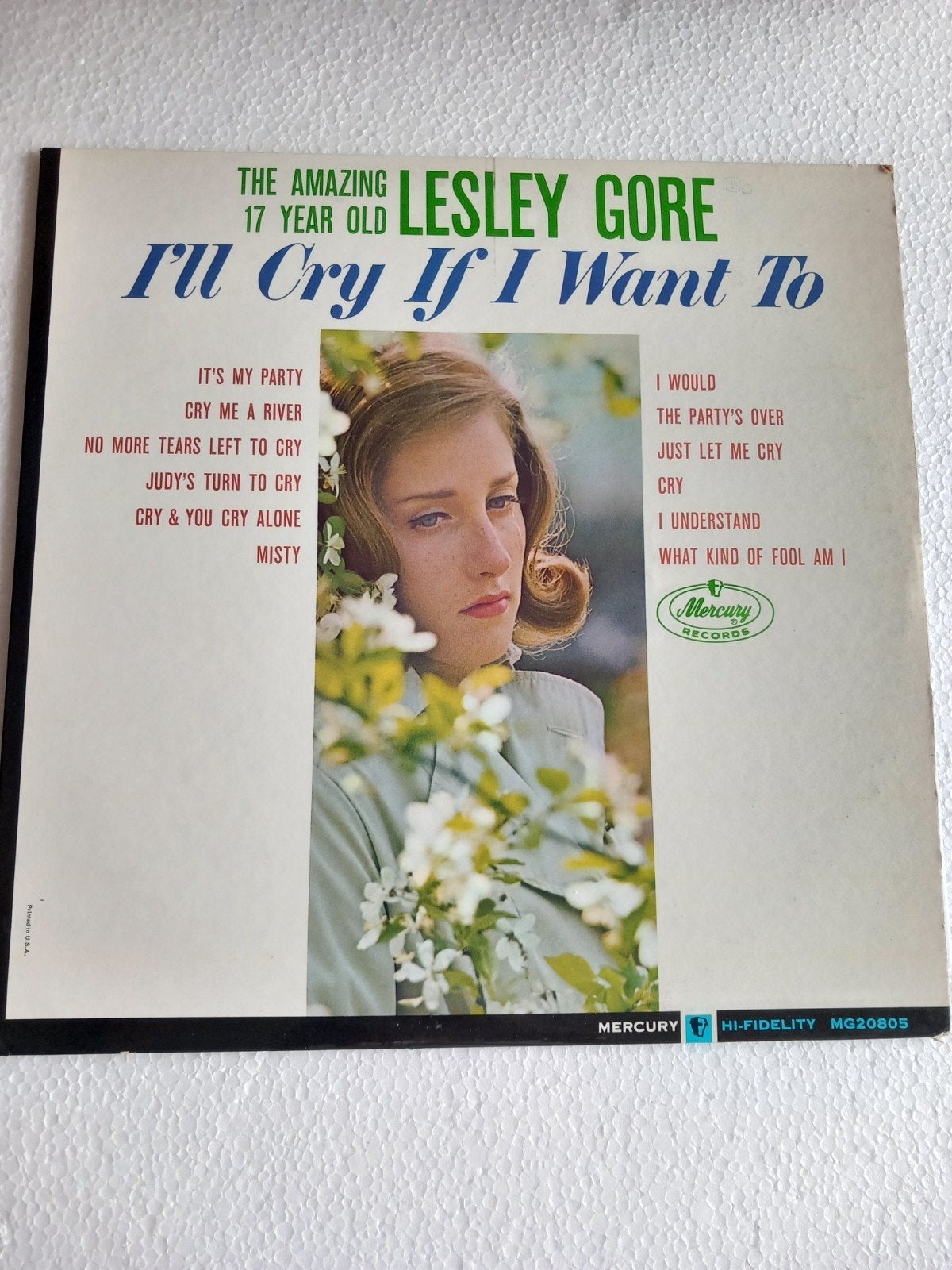 LESLEY GORE. MERCURY MG 20805 USA 1963 . LP, Enlèvement ou Envoi, LP