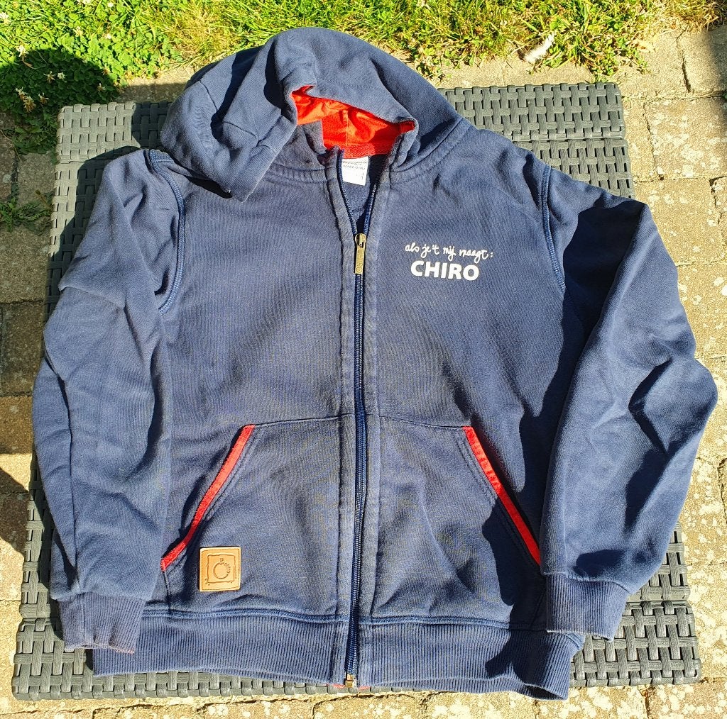 CHIRO - Pull - Hoodie, Kinderen en Baby's, Kinderkleding | Maat 152, Ophalen, Jongen of Meisje, Trui of Vest, Zo goed als nieuw