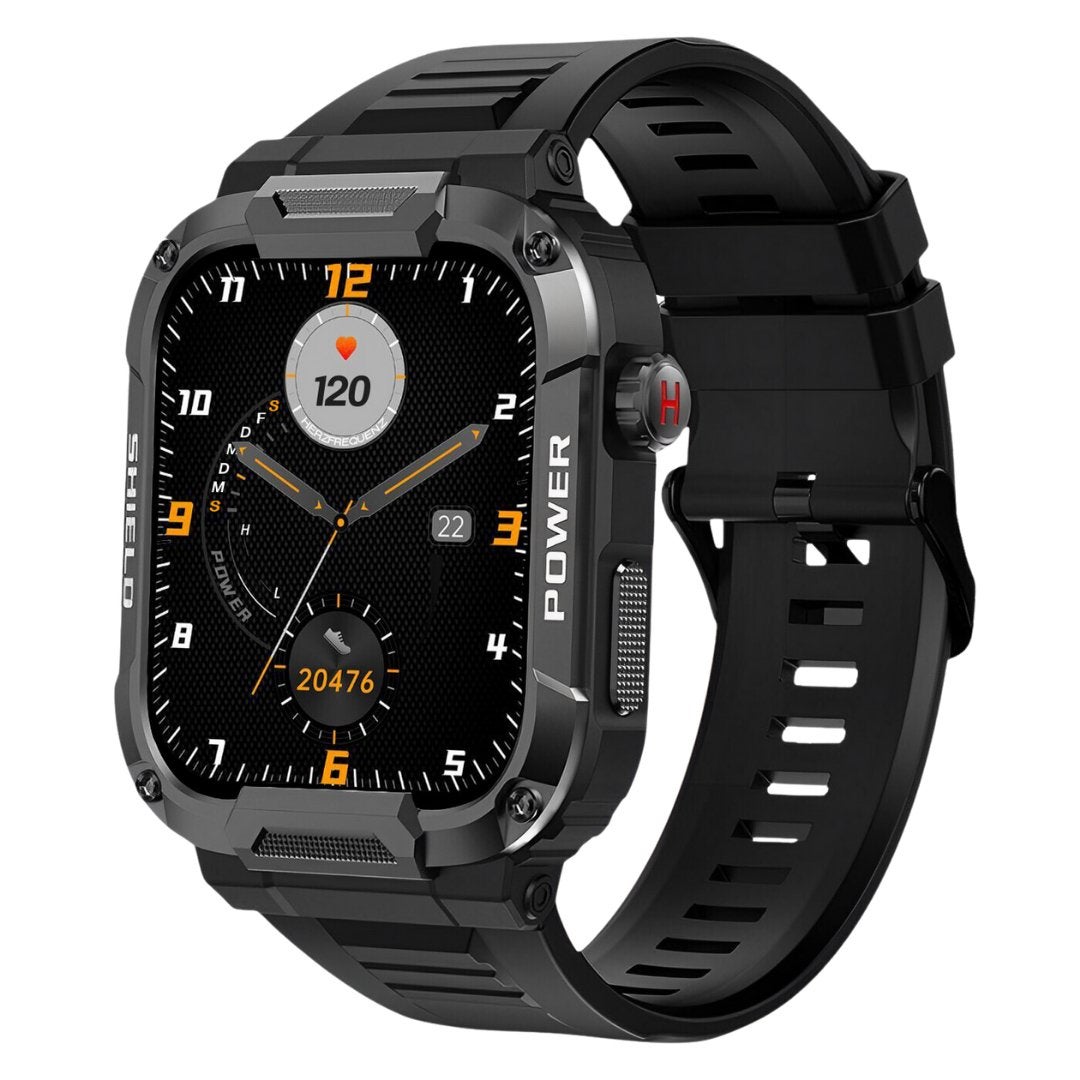 Gard Pro Ultra Smartwatch - nieuw, Handtassen en Accessoires, Smartwatches, Nieuw, Android, Zwart, Afstand, Calorieverbanding