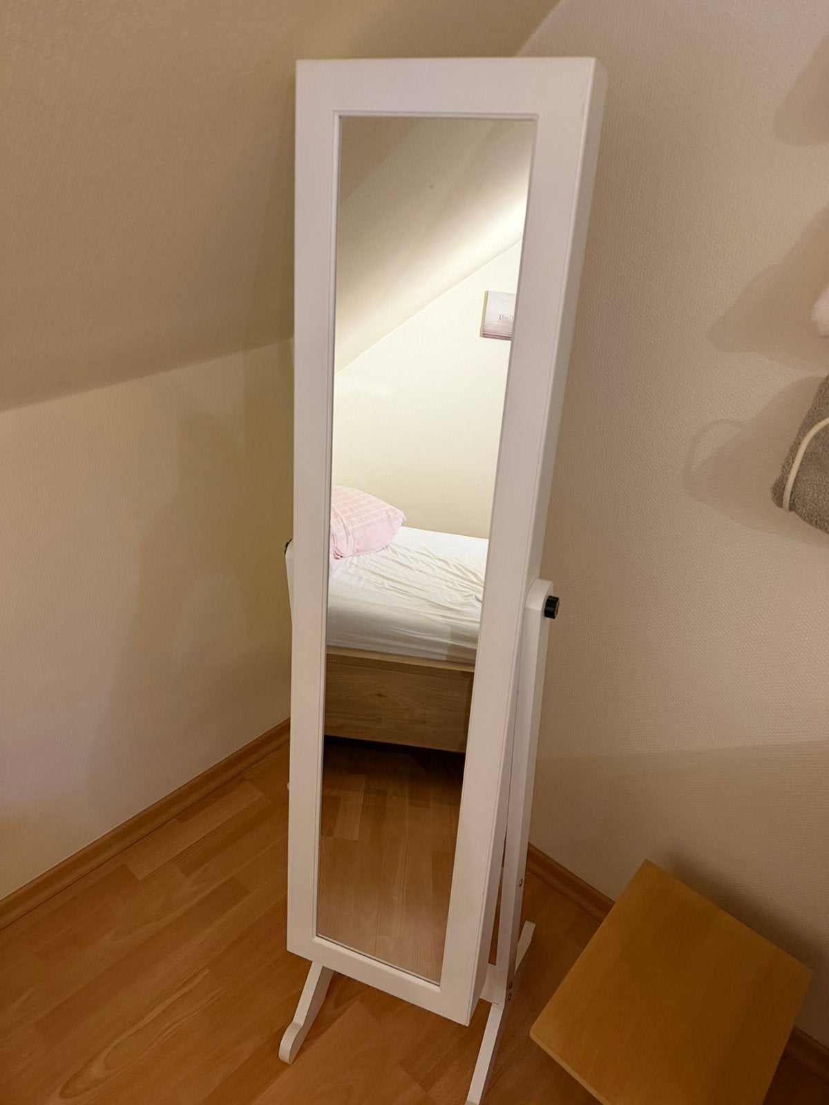 Juwelenkastje met spiegel wit, Enlèvement, Comme neuf