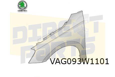 Skoda Fabia (8/21-) Voorscherm Links Origineel! 6VA821105A, Auto-onderdelen, -, Verzenden, -, Nieuw