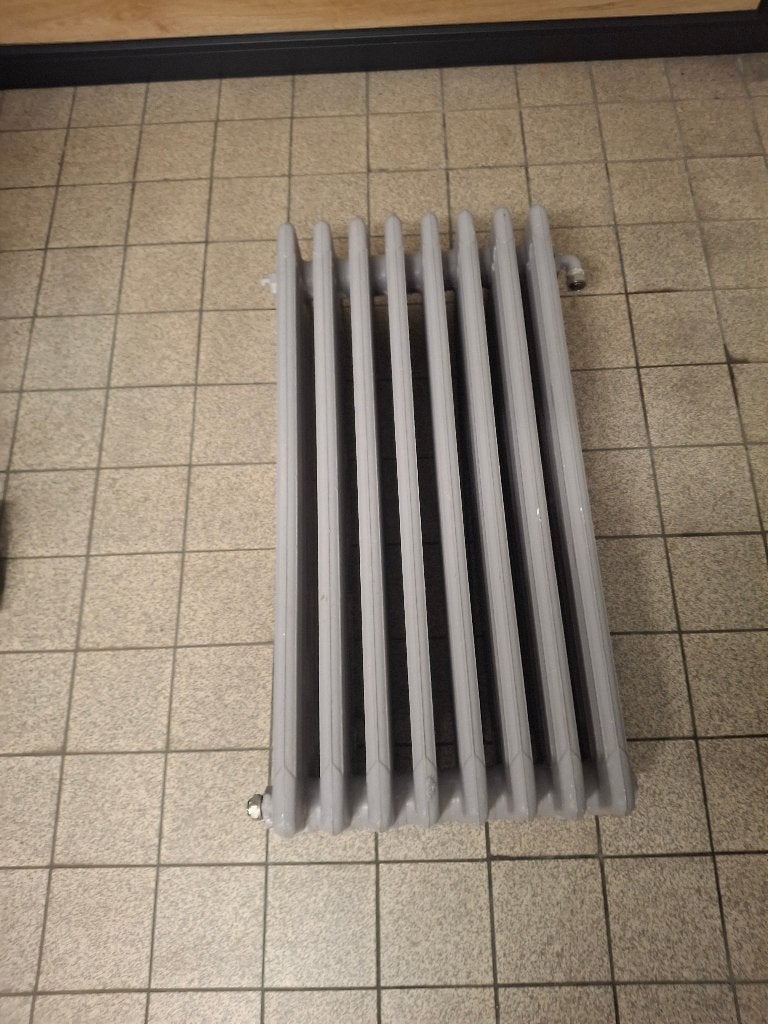 Gietijzeren radiator, Ophalen, Radiator, Minder dan 60 cm, Zo goed als nieuw