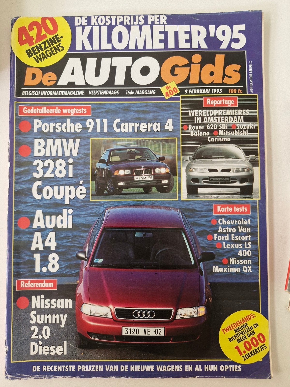 Autogids 400, Ophalen of Verzenden
