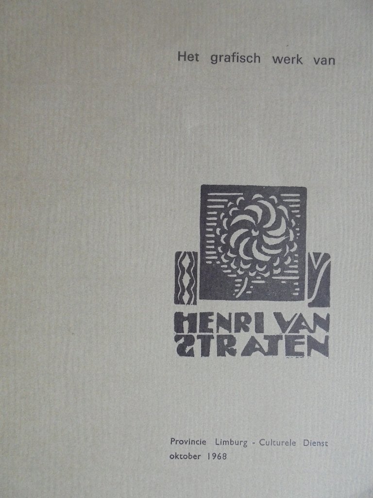 Henri van Straten  3  1892 - 1944  Grafische Werk, Enlèvement ou Envoi, Comme neuf, Peinture et dessin