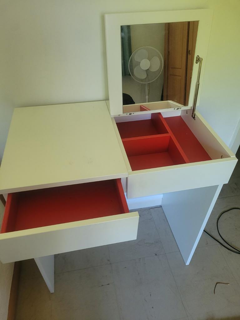Table commode style Coiffeuse, Maison & Meubles, Enlèvement