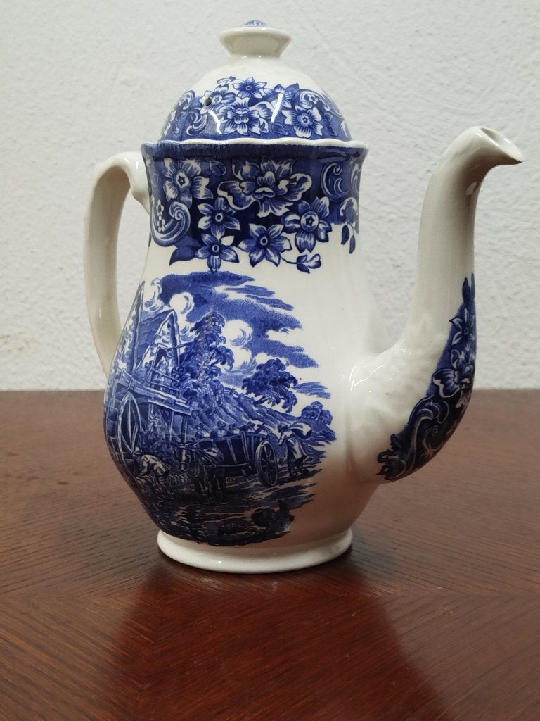 Royal Tudor Ware Theepot in ironstone “17th century England”, Antiek en Kunst, Antiek | Servies los, Ophalen of Verzenden