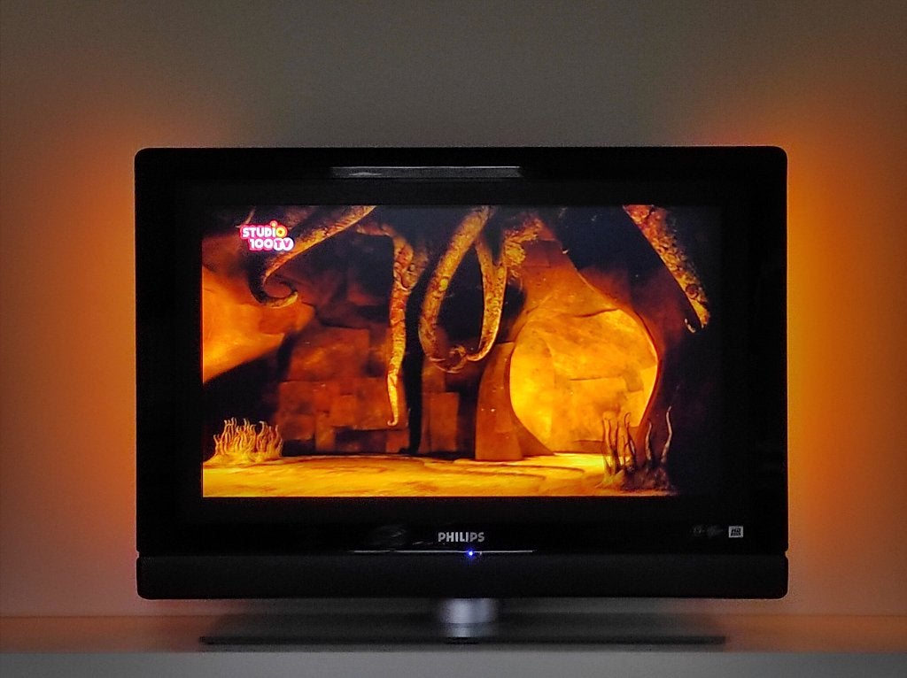 Philips Cineos digitale breedbeeld Flat Televisie, Ophalen, Philips, Gebruikt, LCD