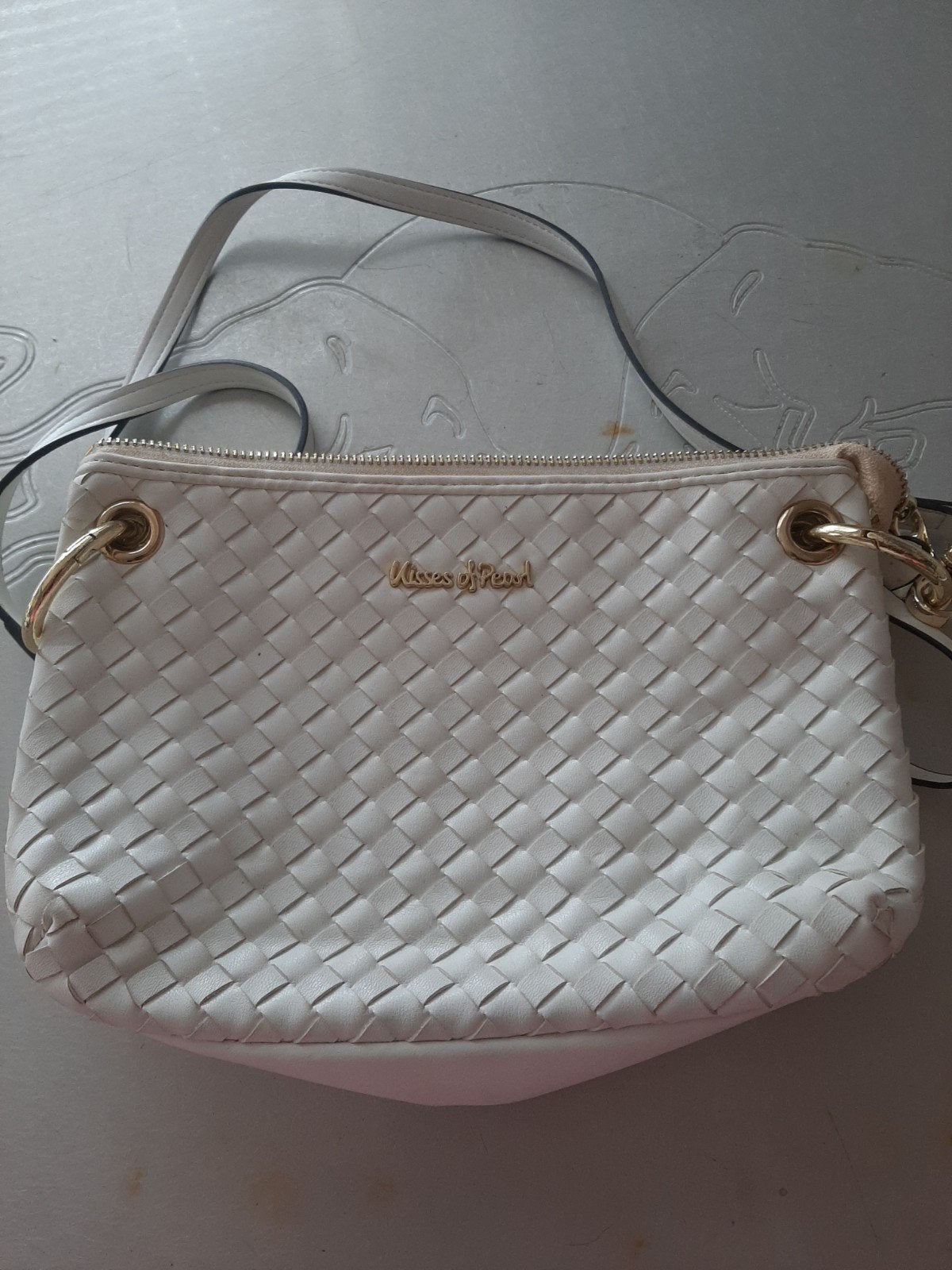 handtas kisses pearl, Bijoux, Sacs & Beauté, Sacs | Sacs Femme, Enlèvement, Neuf, Blanc, Sac à main