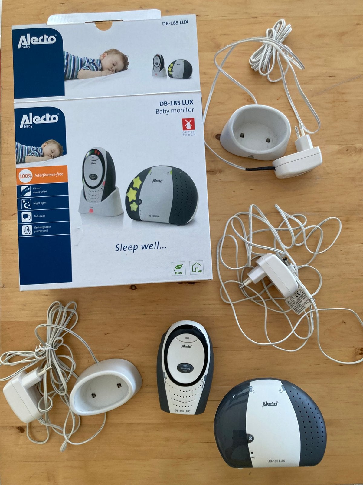 Babyfoon Alecto DB-185 Lux, Enlèvement ou Envoi, Utilisé