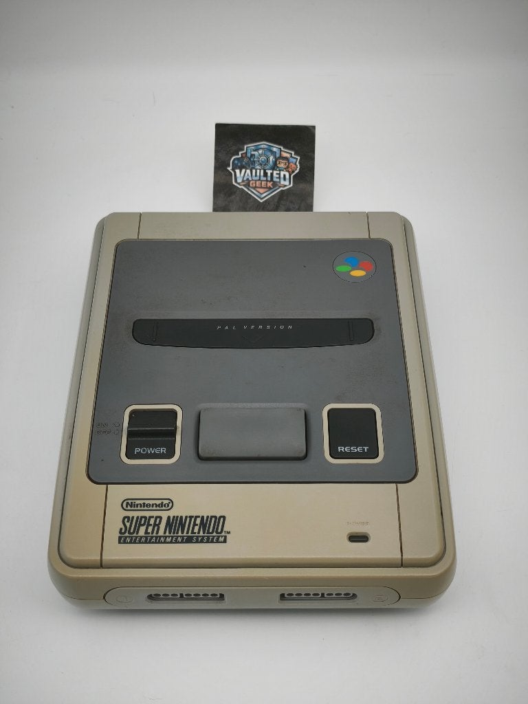 Super Nintendo SNES Console + 4 Games, Ophalen of Verzenden, Refurbished, Met 1 controller, Met games