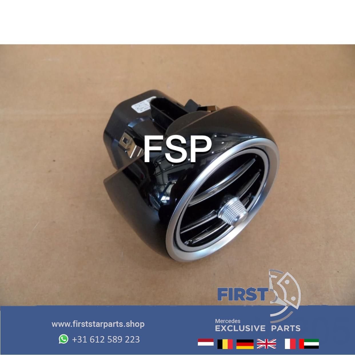W205 C205 luchtrooster dashboard AMG Mercedes C Klasse origi, Utilisé, -, -, Enlèvement ou Envoi