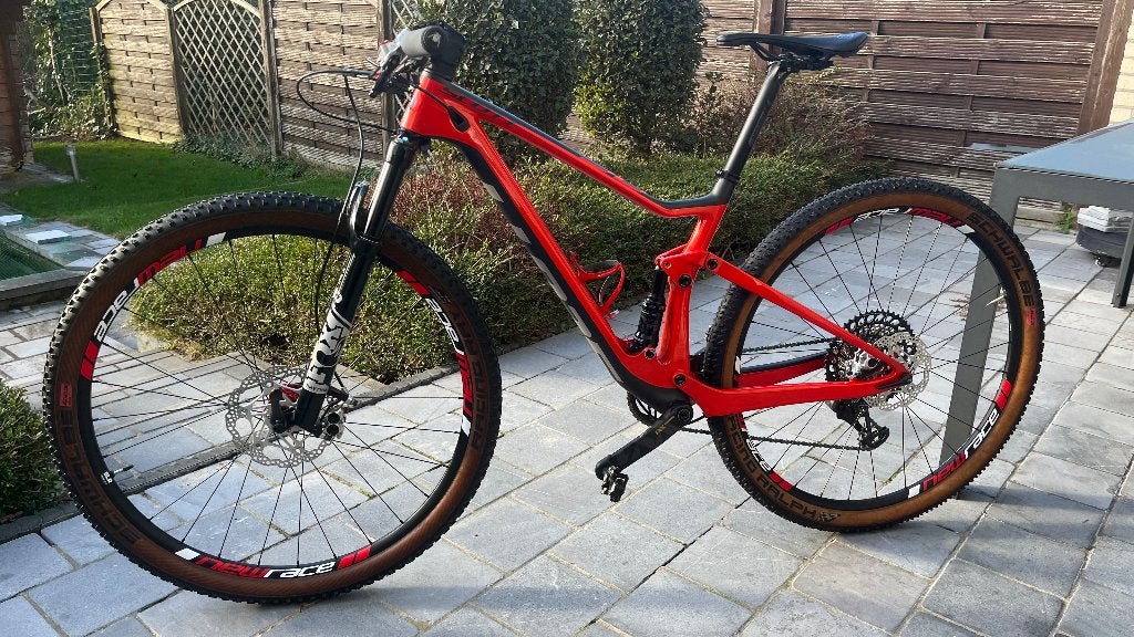 Scott Spark RC, Fietsen en Brommers, Fietsen | Mountainbikes en ATB, Fully, Zo goed als nieuw, Schijfrem, Ophalen