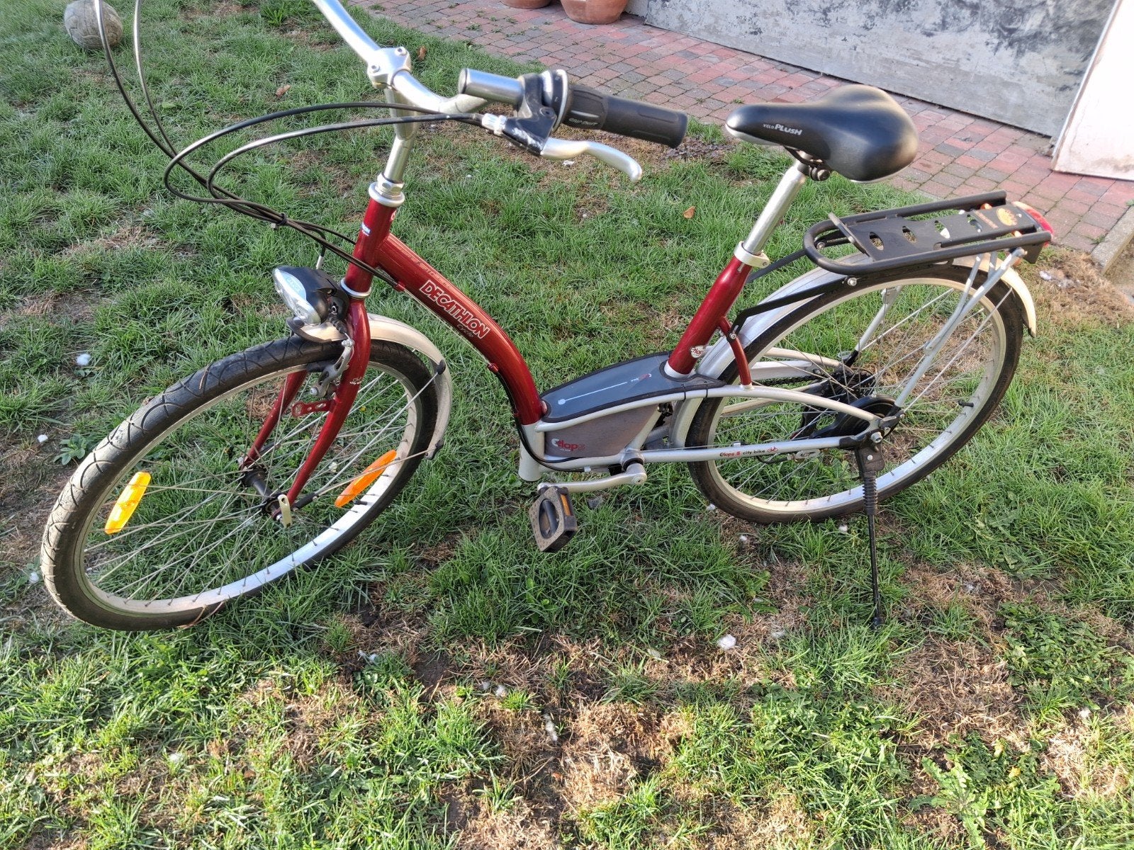 Dames fiets 26 inch, Ophalen, Trommelrem, Btwin Decathlon