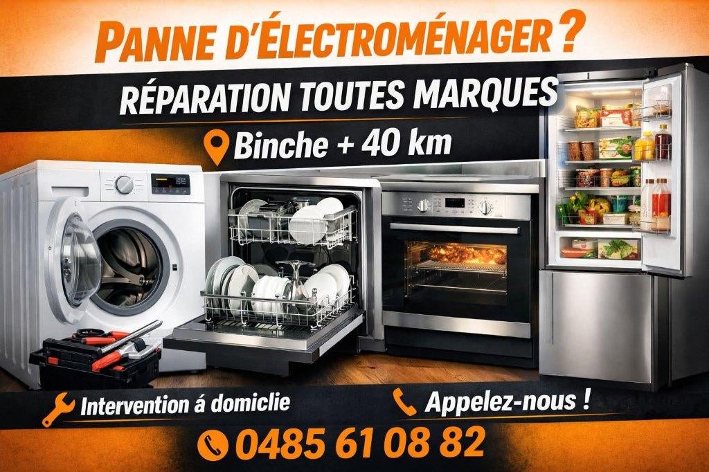 Depannage électroménagers, Electroménager, Enlèvement, Utilisé