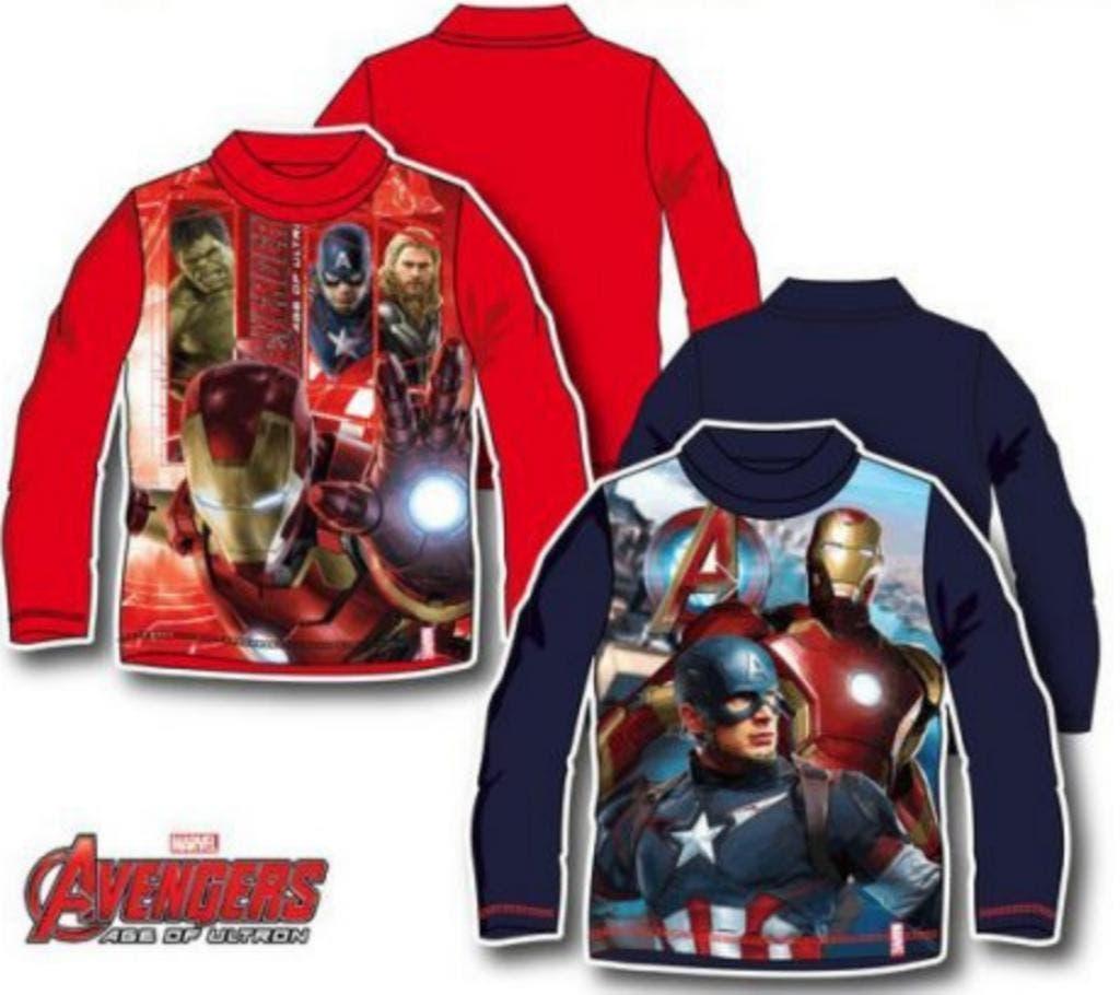 Avengers Longsleeve - Maat 104 en 128 - VAN 9,95 VOOR 4,95!, Enfants & Bébés, Vêtements enfant | Taille 128, Neuf, Garçon, Avengers