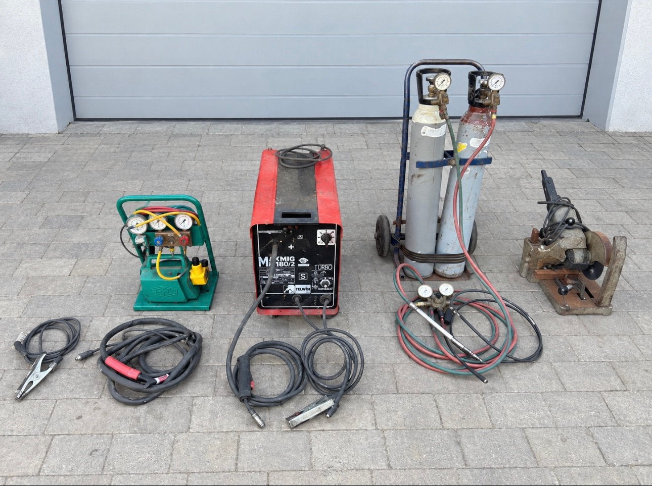 Professionele werkplaatsuitrusting  €2200 voor Alss, Doe-het-zelf en Bouw, Ophalen of Verzenden, Gebruikt, Tig