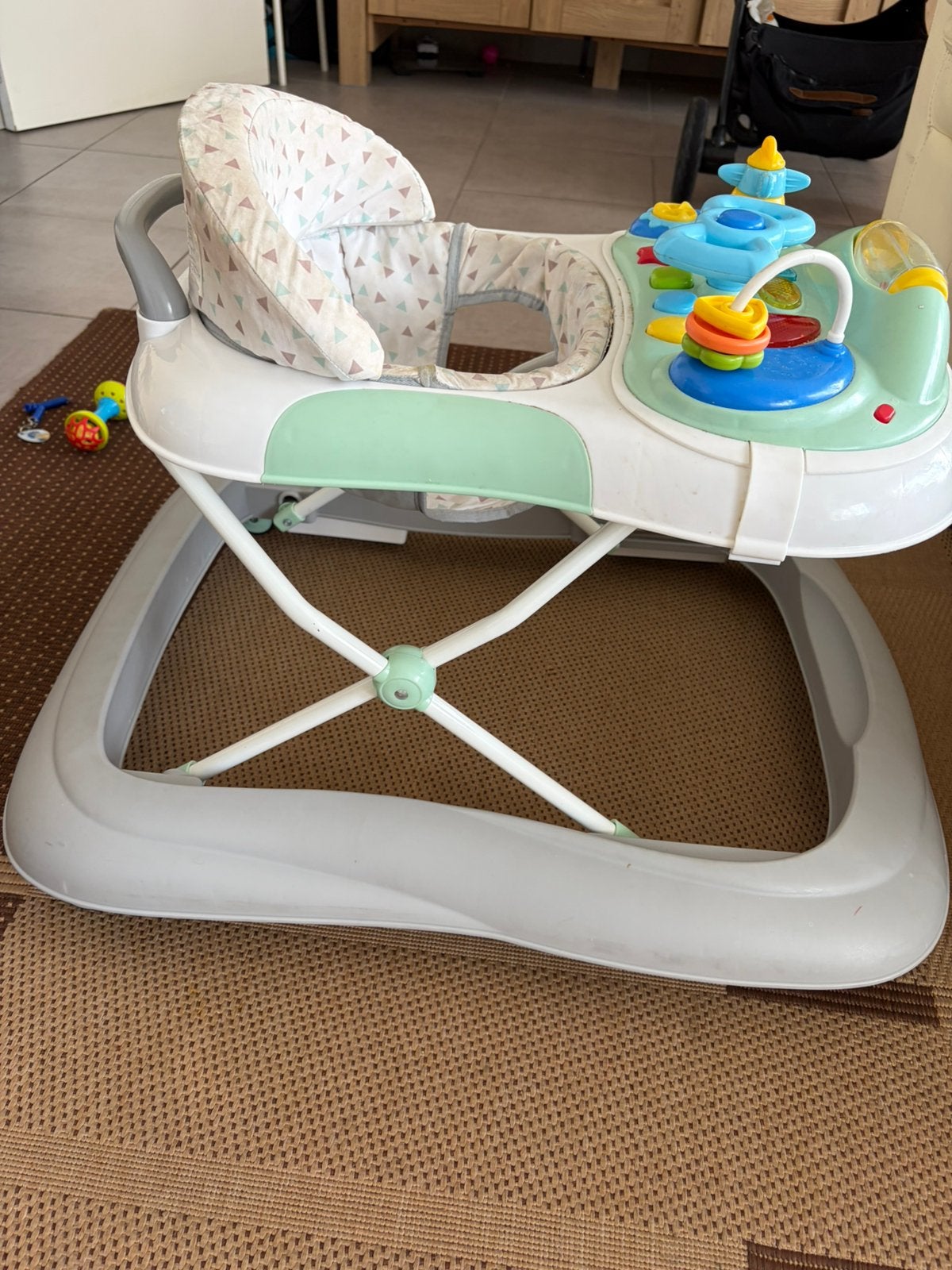 Loopstoel te koop, Kinderen en Baby's, Ophalen, Gebruikt, Wipstoel, Verstelbaar