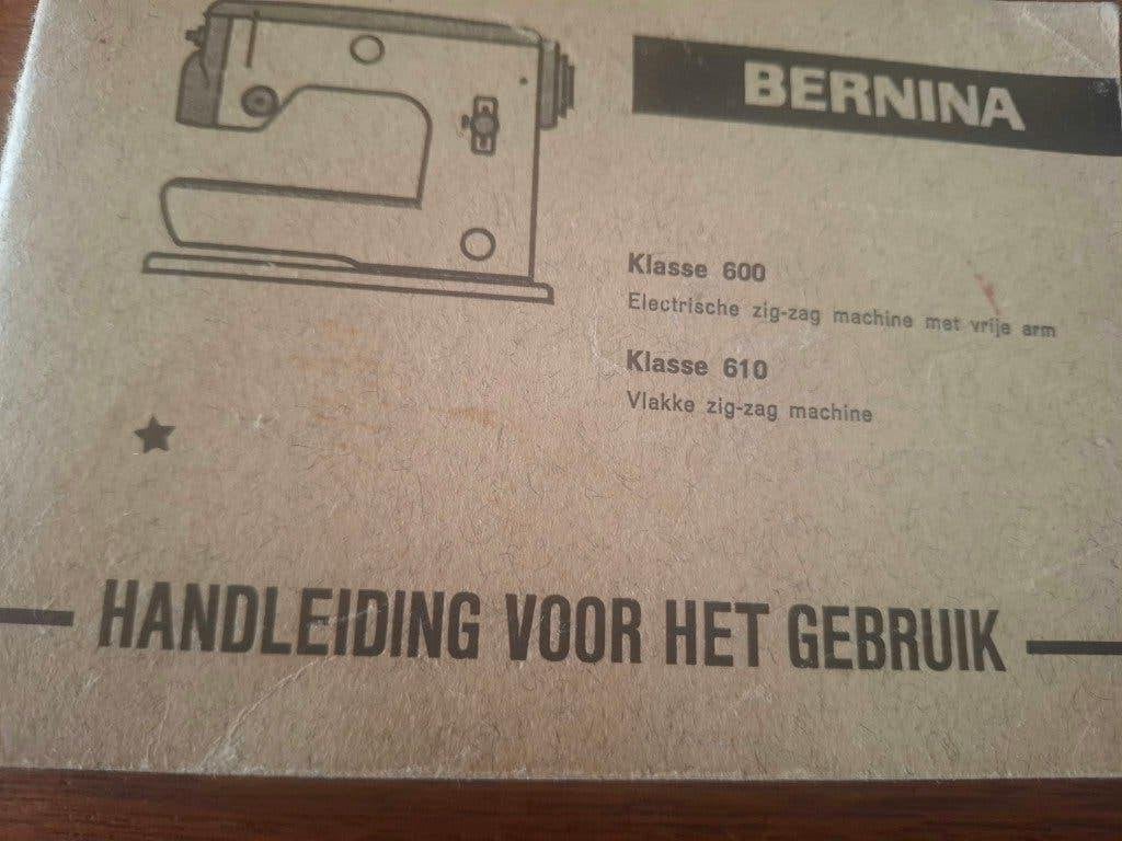 Bernina 600/610 Naaimachine met elektrische aandrijving, Ophalen, Gebruikt, Naaimachine, Bernina