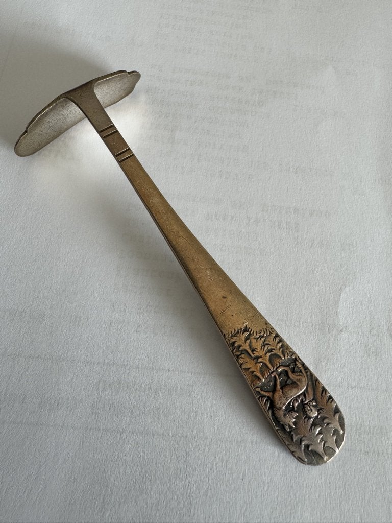 ZILVER BOTER MES, Antiek en Kunst, Ophalen, Zilver