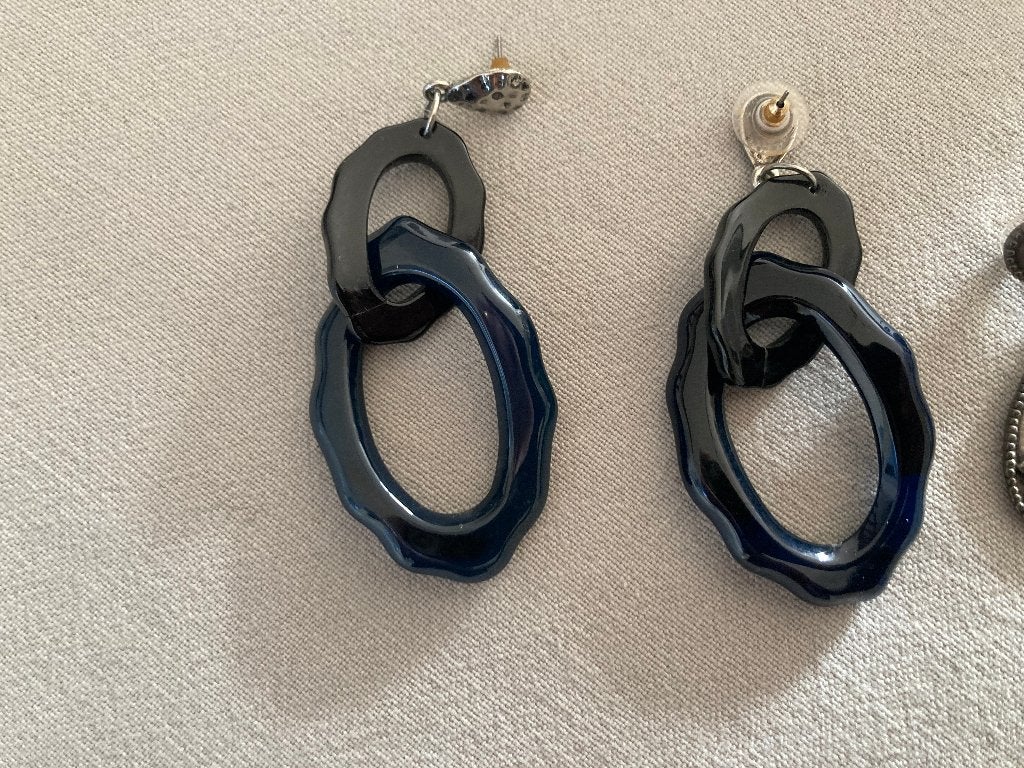 Boucles d'oreilles, Enlèvement ou Envoi, Comme neuf, Autres matériaux, Puces ou Clous