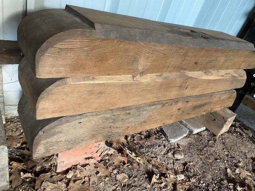 dubbele eiken consoles, Doe-het-zelf en Bouw, Ophalen, Minder dan 25 mm, Eiken, Overige typen