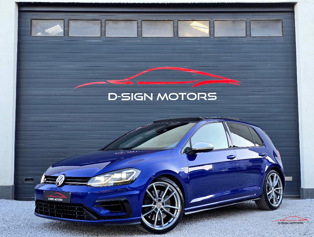 VOLKSWAGEN GOLF 7.5 R 2.0 TSI 4M (310pk) DSG 2017 176.110km, Auto's, Automaat, 4 cilinders, 1984 cc, Blauw