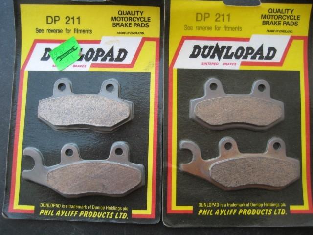 Nouvelles plaquettes de frein Dunlapad DP211, différents ), Motos, Pièces | Toutes-marques, Enlèvement ou Envoi, Neuf