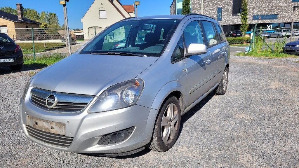 opel zafira 1.6 benzine 1ste eig AIRCO PDC 7zitpl euro5 2012, Voorwielaandrijving, Euro 5, 4 cilinders, 1600 cc
