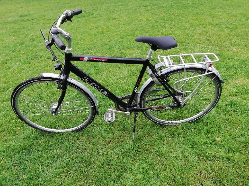 Norta herenfiets in perfecte staat, Fietsen en Brommers, Velgrem, Versnellingen, Zo goed als nieuw, 53 tot 57 cm