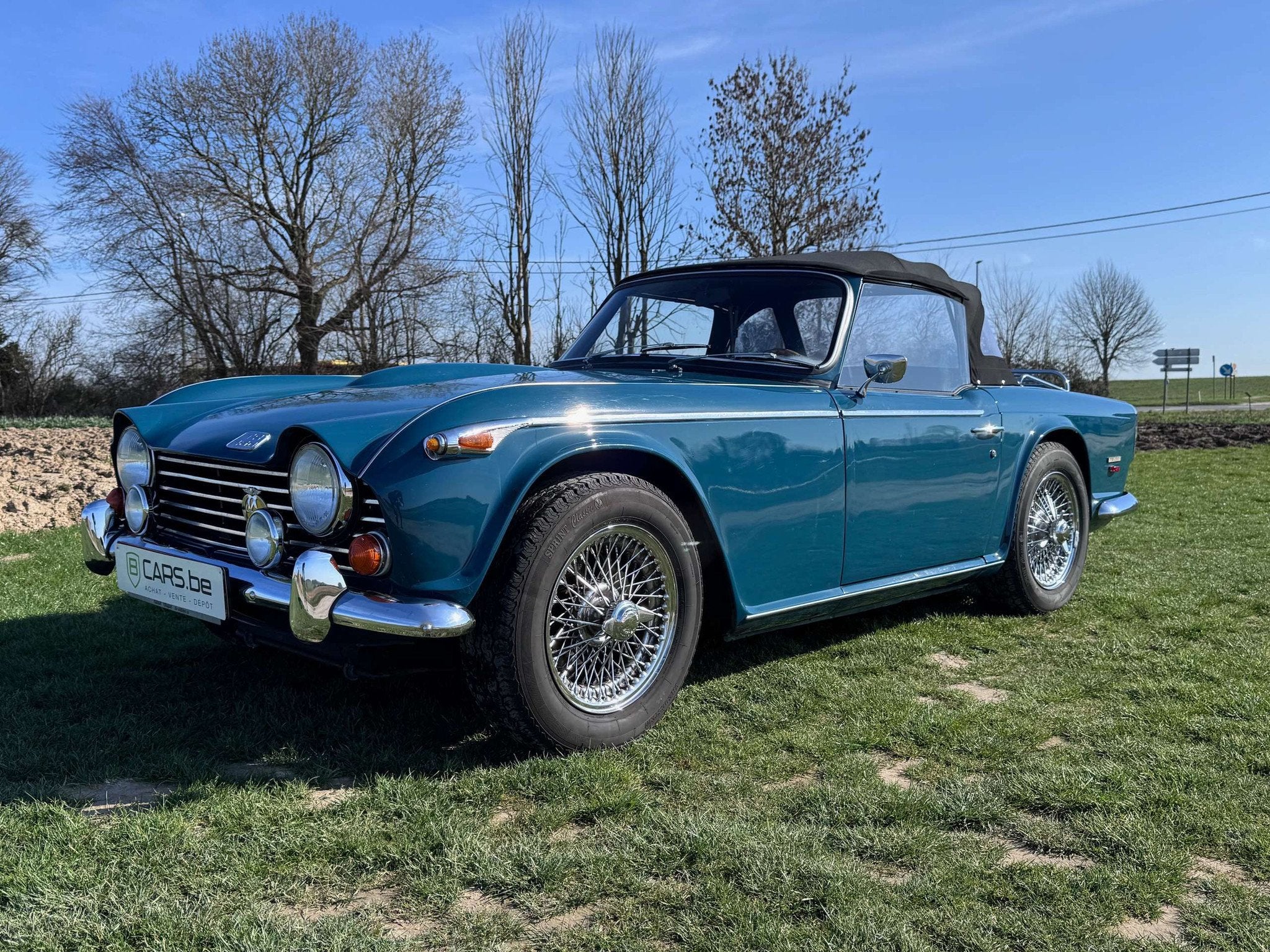 Triumph TR5, Autos, Cuir, Achat, Entreprise, Boîte manuelle