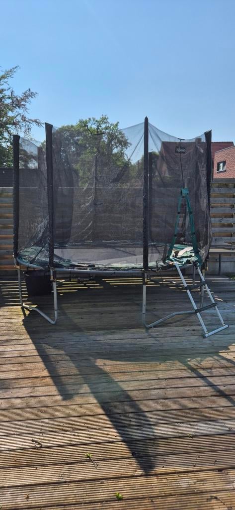 Trampoline 3m, Ophalen