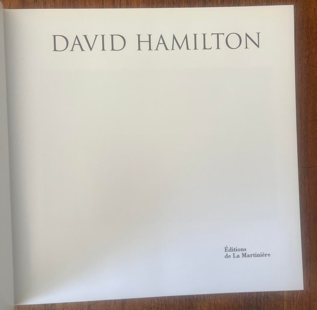 David Hamilton 2006 Éditions La Martiniere, Enlèvement ou Envoi, Utilisé, Photographes, Divers