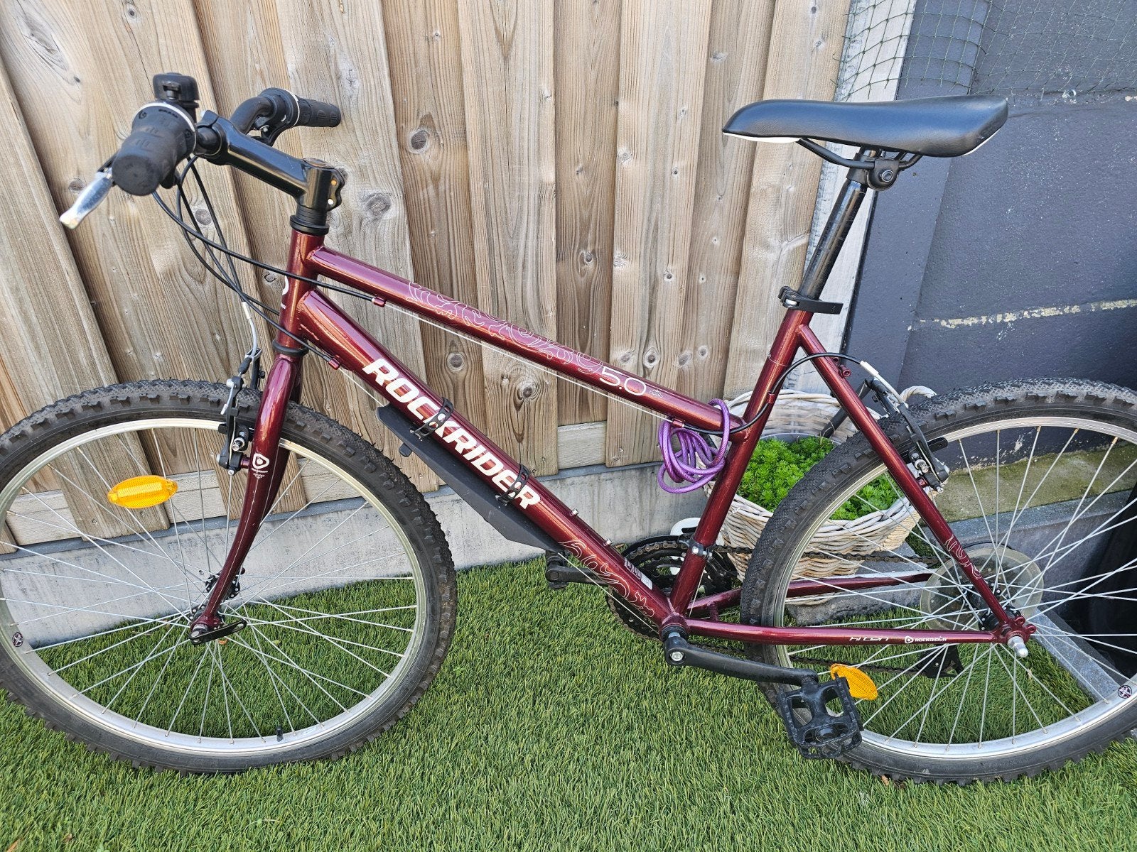 Vélo VTT Rockrider femme, Vélos & Vélomoteurs, Autres marques, Frein sur jante, Enlèvement, Utilisé
