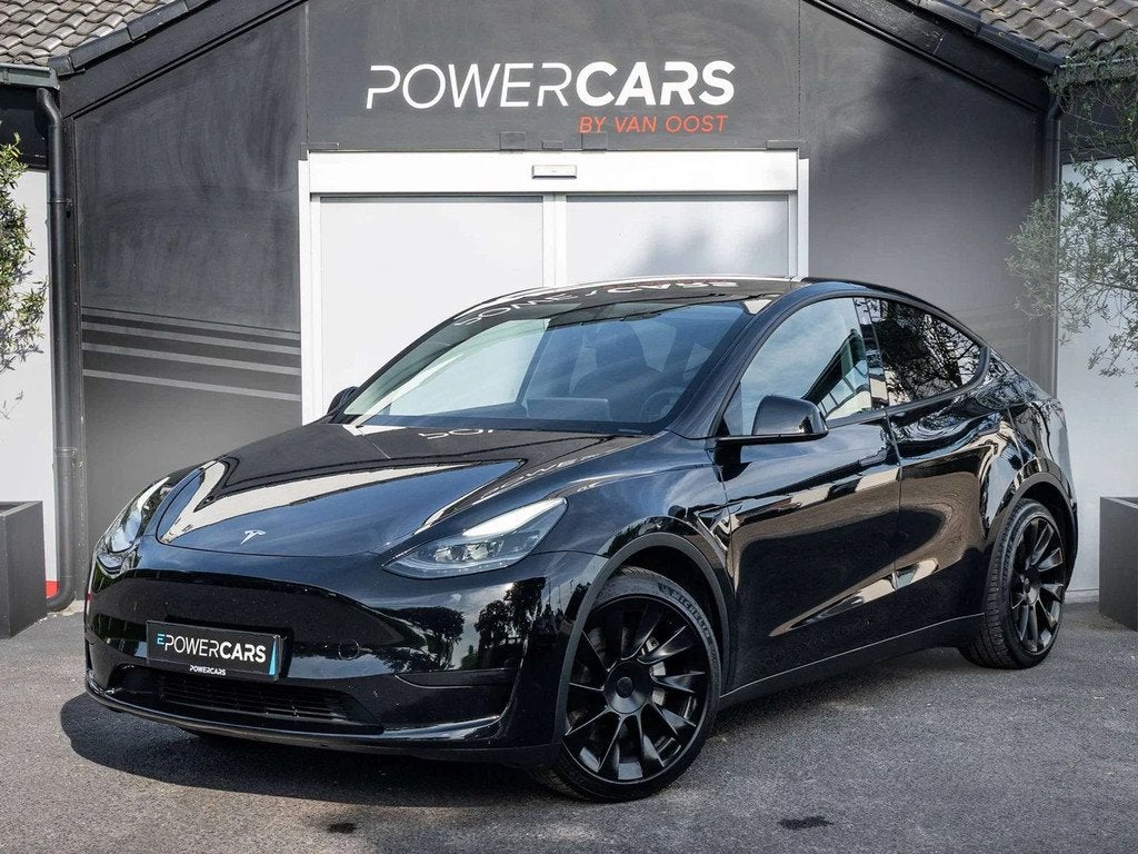 Tesla Model Y RWD | Full Black | Autopilot | (bj 2023), Auto's, Tesla, Automaat, Gebruikt, Zwart, https://public.car-pass.be/vhr/1a6de983-6ecd-4007-ba47-3bc9943c69ce
