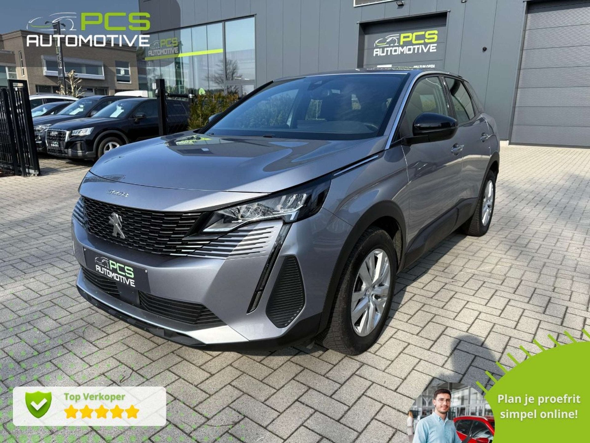 Peugeot 3008 1.5 Diesel / Automaat / BTW-aftrekbaar / 1e Eig, Autos, Argent ou Gris, Achat, Euro 6, Entreprise