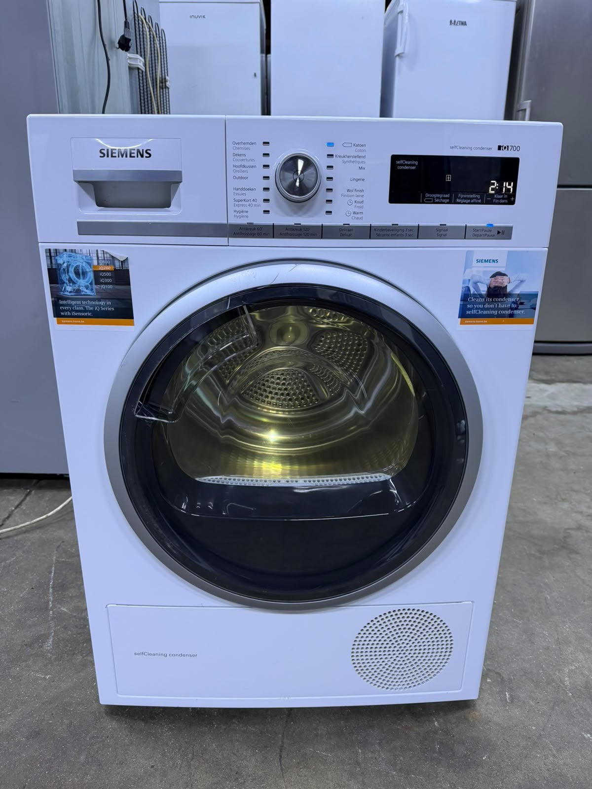 Droogkast Siemens A++ 8 kg met GARANTIE, Electroménager, Enlèvement ou Envoi, Comme neuf