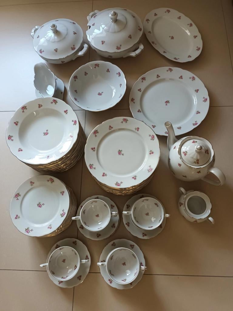 Vintage Bavaria eet-en koffieservies, Enlèvement