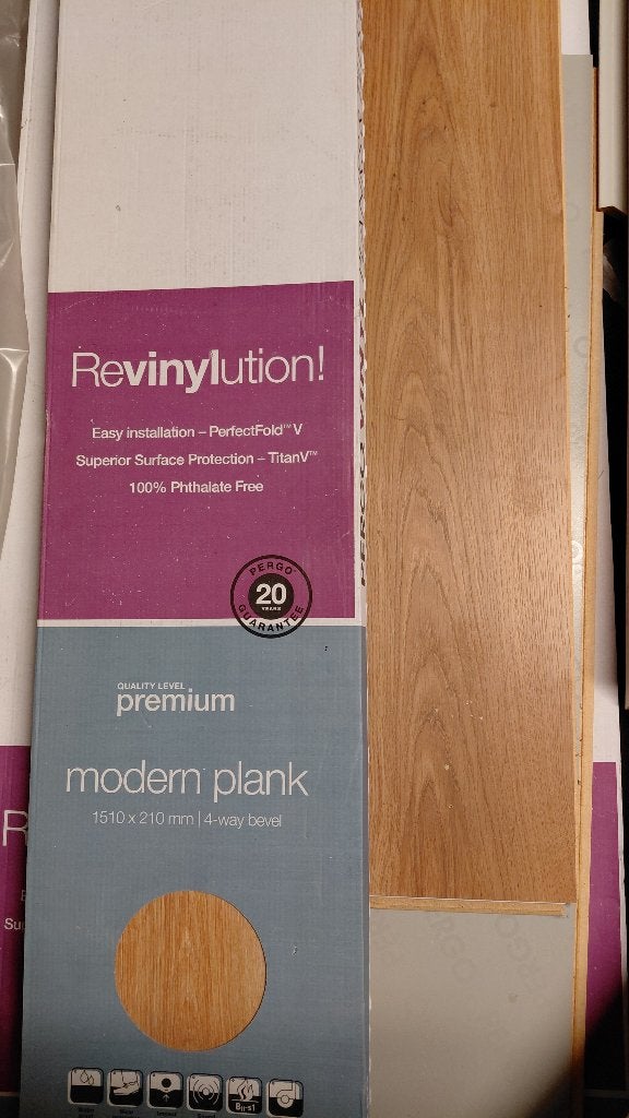 Pergo Vinyl parket vloer, Ophalen, Nieuw