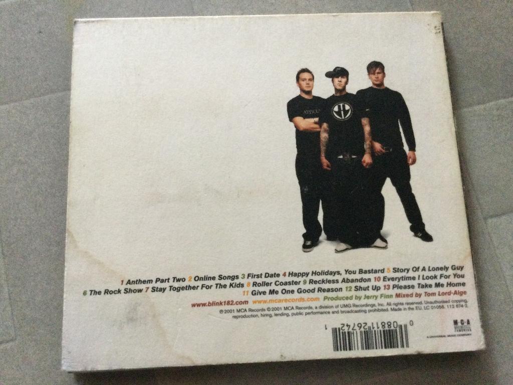 Blink-182 – Take Off Your Pants And Jacket CD, Cd's en Dvd's, Ophalen of Verzenden, Gebruikt, Digipak