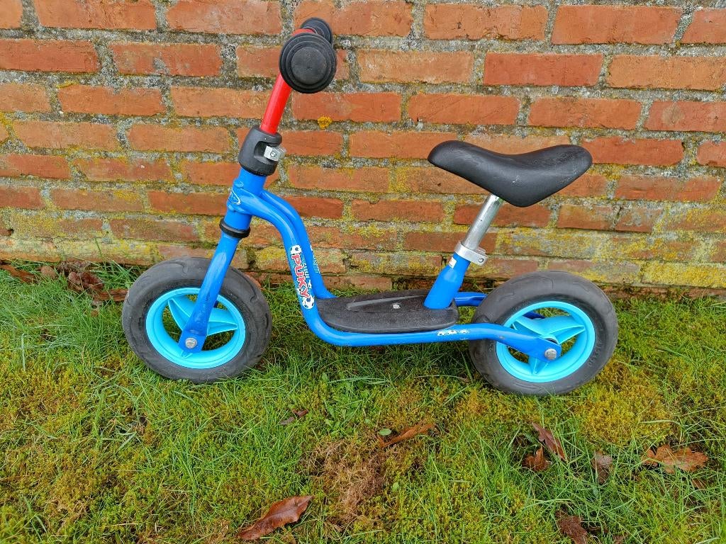 Loopfiets Puky LRM blauw, Ophalen, Gebruikt, Loopfiets