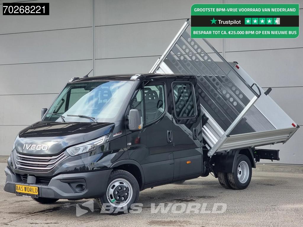Iveco Daily 35C21 BPM Vrij! Kipper 3 zijdige Dubbel Cabine 3, Auto's, Stof, Euro 6, 4 cilinders, Iveco