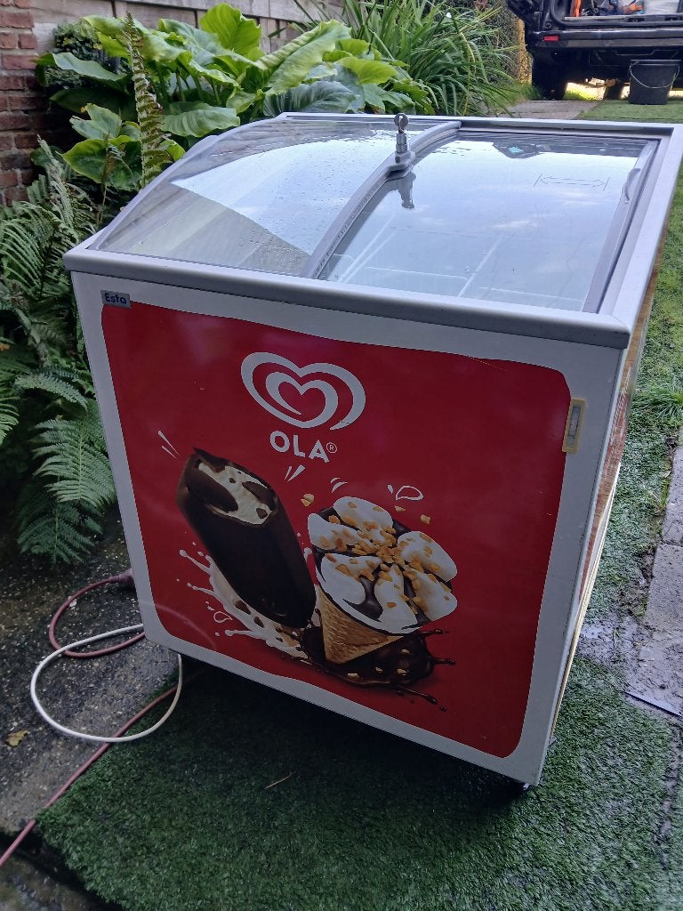 ESTA OLA diepvrieskist 145L, Ophalen, Gebruikt, Vrijstaand