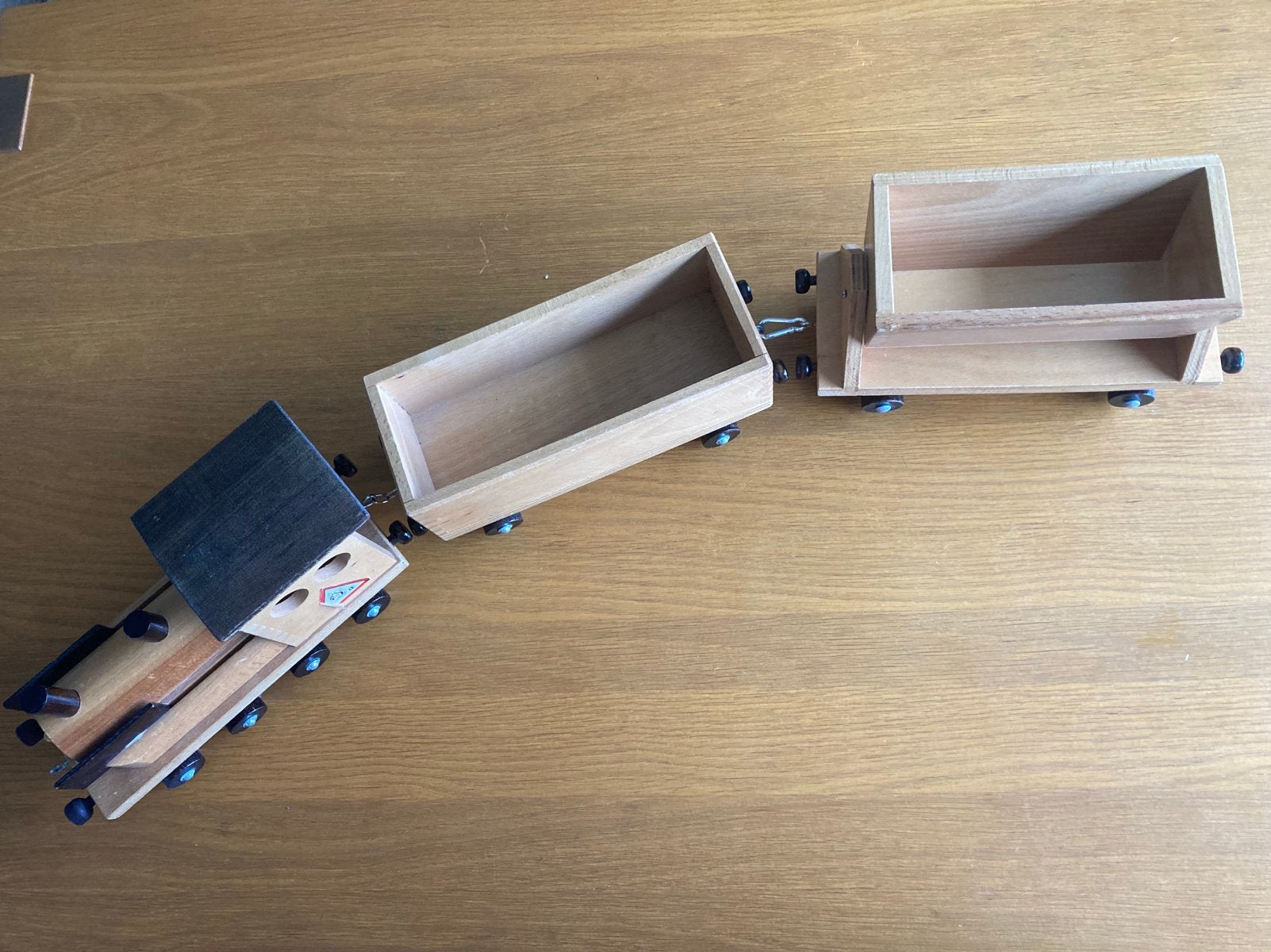 Train à jouets en bois/décoration, Enlèvement, Utilisé, Autres types