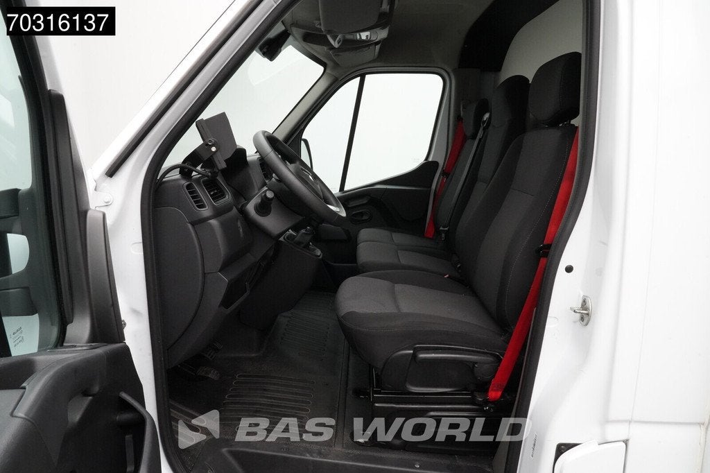Renault Master 145PK Lowliner Bakwagen LED Navi Airco Cruise, Stof, Gebruikt, 4 cilinders, Renault