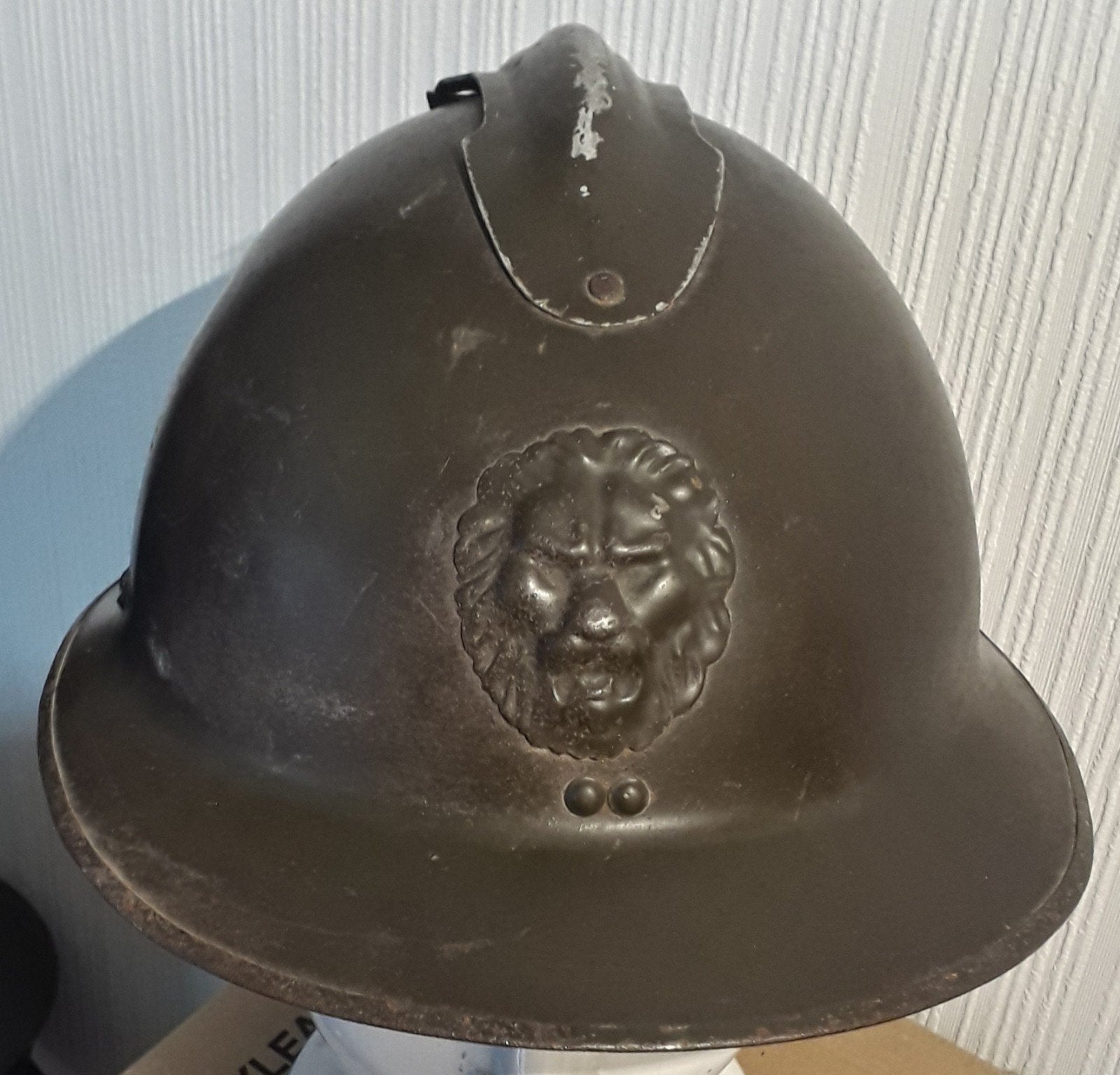 Adrian belge M1931 ABBL WW2 WK2 40/45 guerre militaire, Ophalen of Verzenden