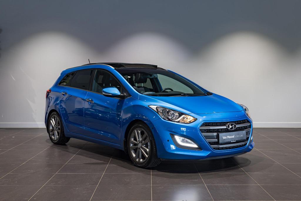 Hyundai i30 Wagon 1.6 GDi Automaat | Pano | Camera | Trekhaa, Auto's, 135 pk, Stof, Euro 6, 4 cilinders