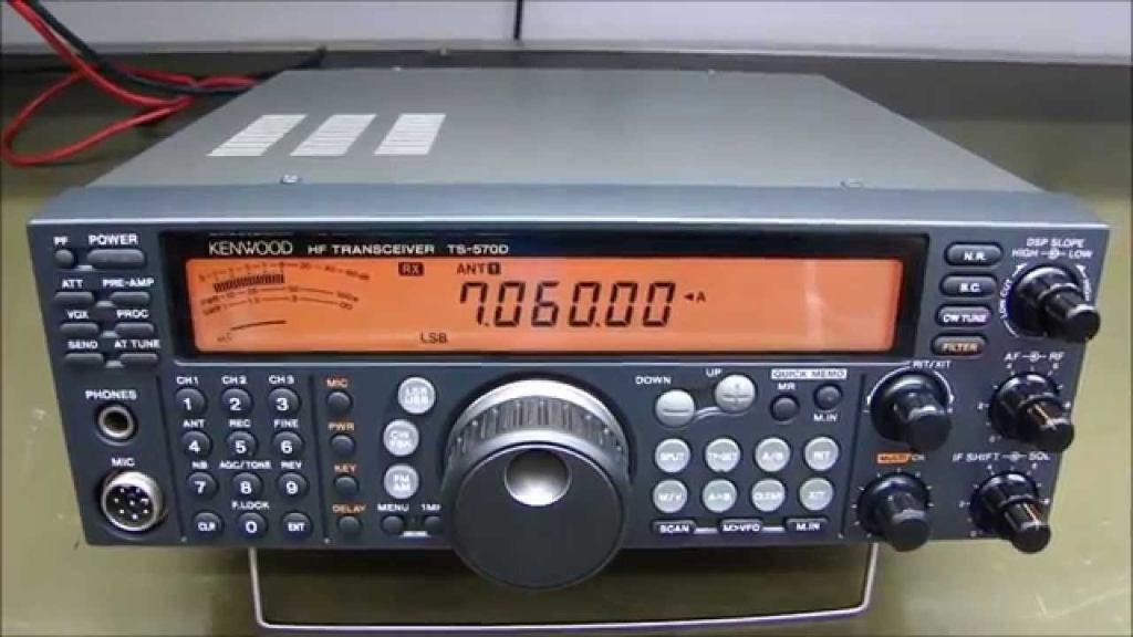 Kenwood TS-570, Télécoms, Enlèvement ou Envoi, Utilisé, Émetteur et Récepteur