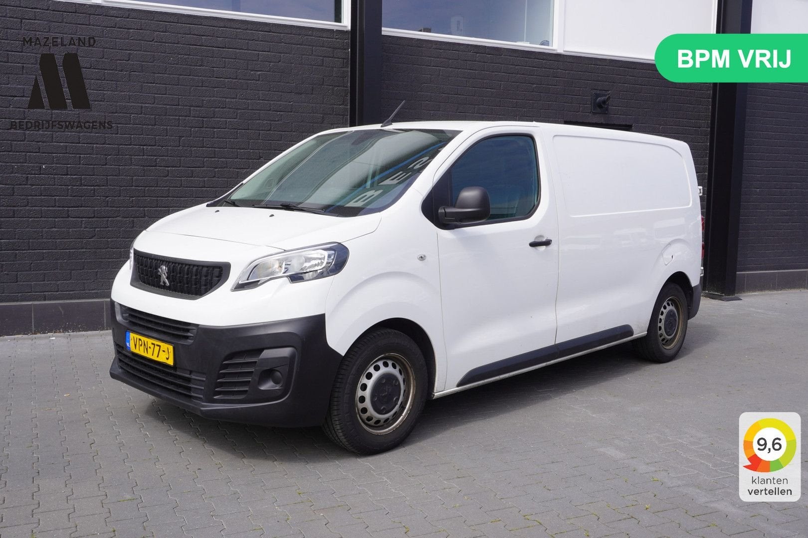 Peugeot Expert 1.5 BlueHDI EURO 6 - Airco - Navi - Cruise -, 170 g/km, Wit, Bedrijf, Onderhoudsboekje